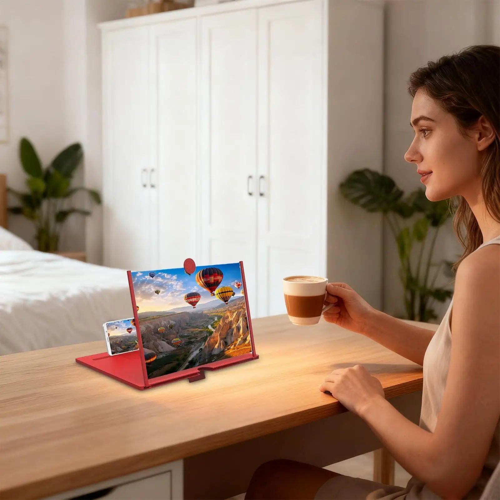 Ultra-HD Portable Smartphone Screen Magnifier
